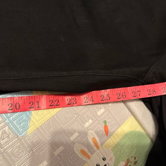 Frank Lyman Montreal black  jeans w beading & embroidery at hem and with fringe - Picture 14 of 15